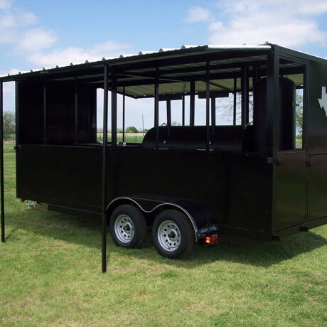 18' BBQ Enclosed Trailer