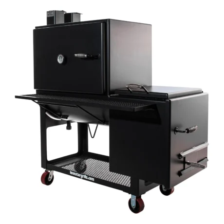 Lone Star Grillz 24x36 Heavy Duty Texas Offset Cabinet Smoker
