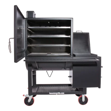 Lone Star Grillz 30x36 Heavy Duty Texas Offset Cabinet Smoker