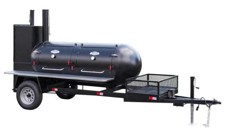 Meadow Creek TS500 500-Gallon Reverse Flow Mobile Smoker Trailer