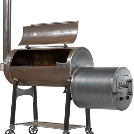Franklin Barbecue Pit Heavy Duty Backyard Offset Smoker